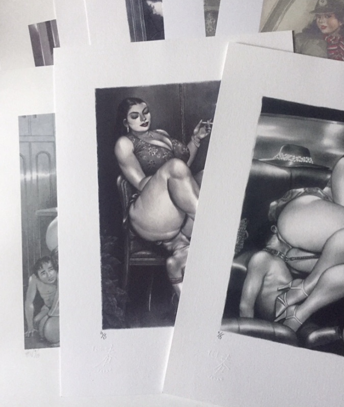 Ægte Namio Harukawa litografier i min samling. All Rights Reserved.